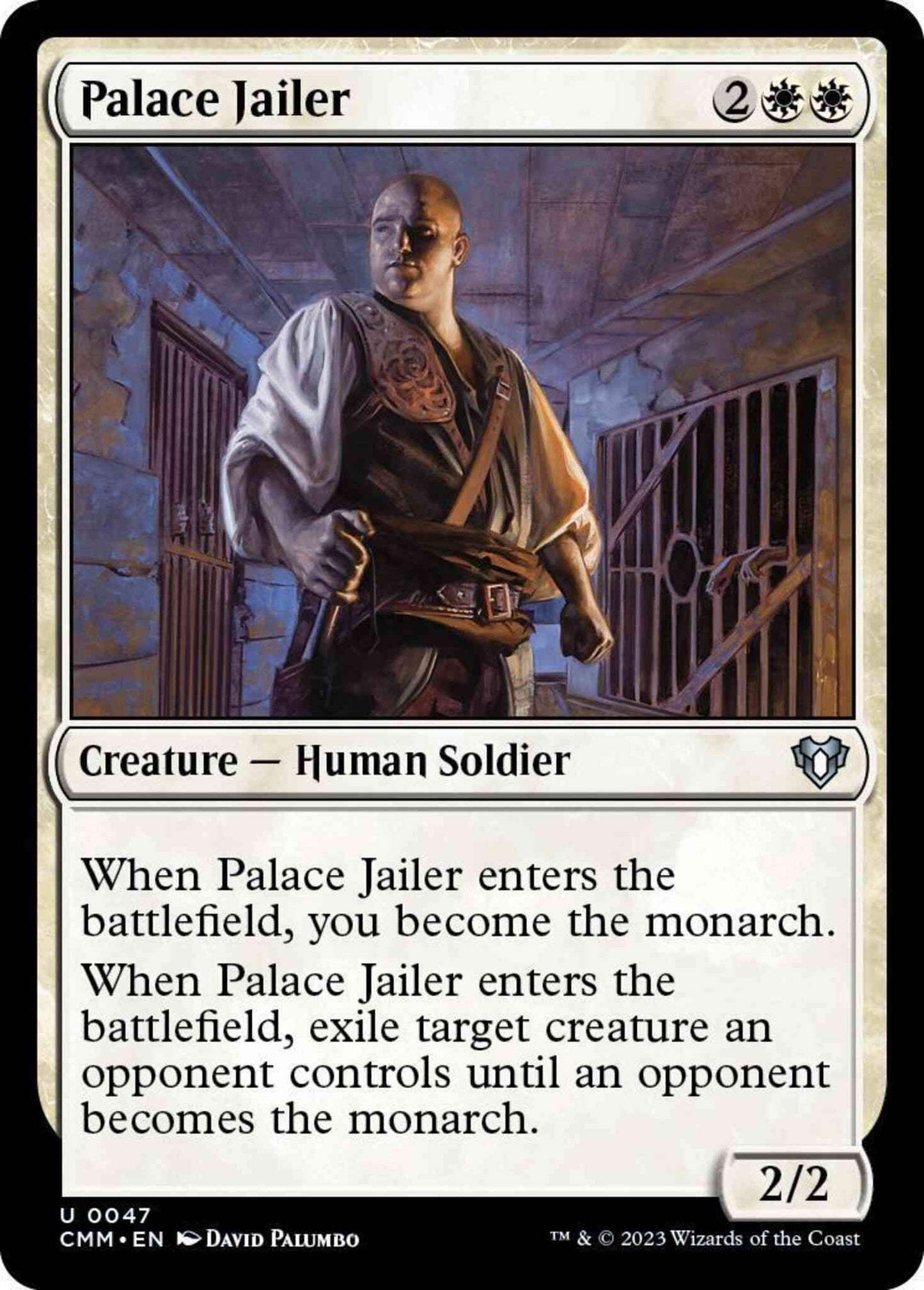 Palace Jailer [47] [Commander Masters] [Non-Foil]