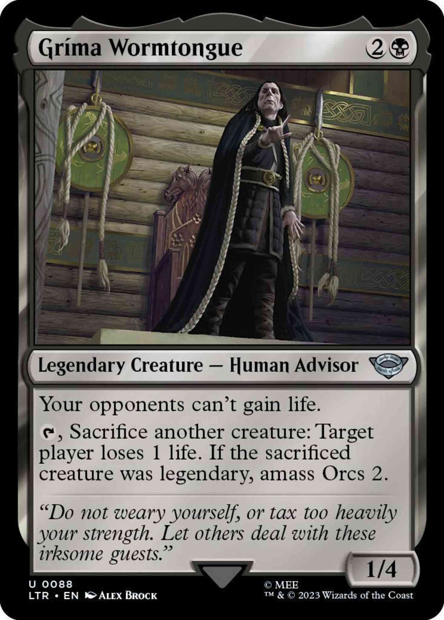 Gríma Wormtongue [88] [The Lord of the Rings: Tales of Middle-earth] [Non-Foil]