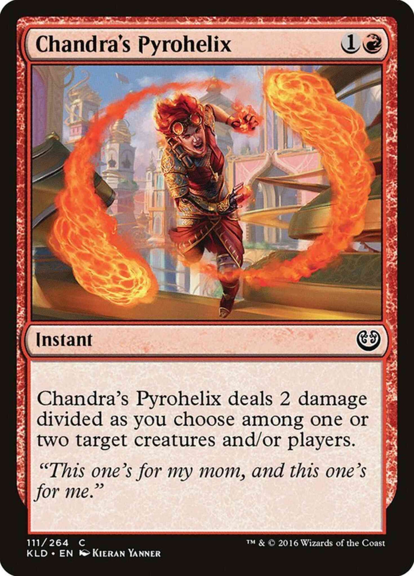 Chandra's Pyrohelix [111] [Kaladesh] [Non-Foil]