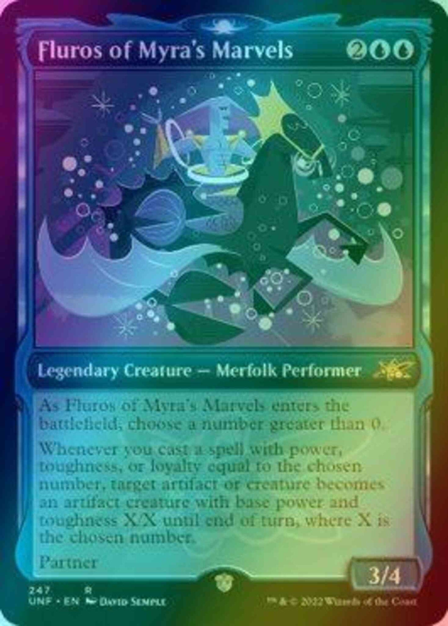 Fluros of Myra's Marvels [247] [Showcase Cards of Tomorrow] [Unfinity] [Foil]