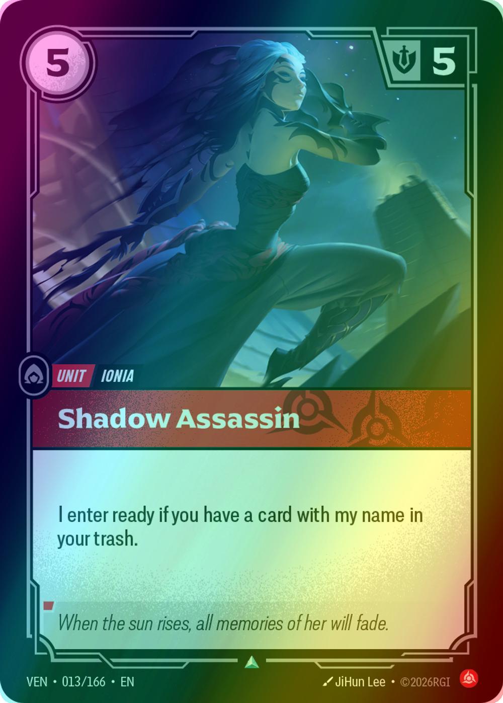Shadow Assassin - 013/166 [Vendetta] [Foil]