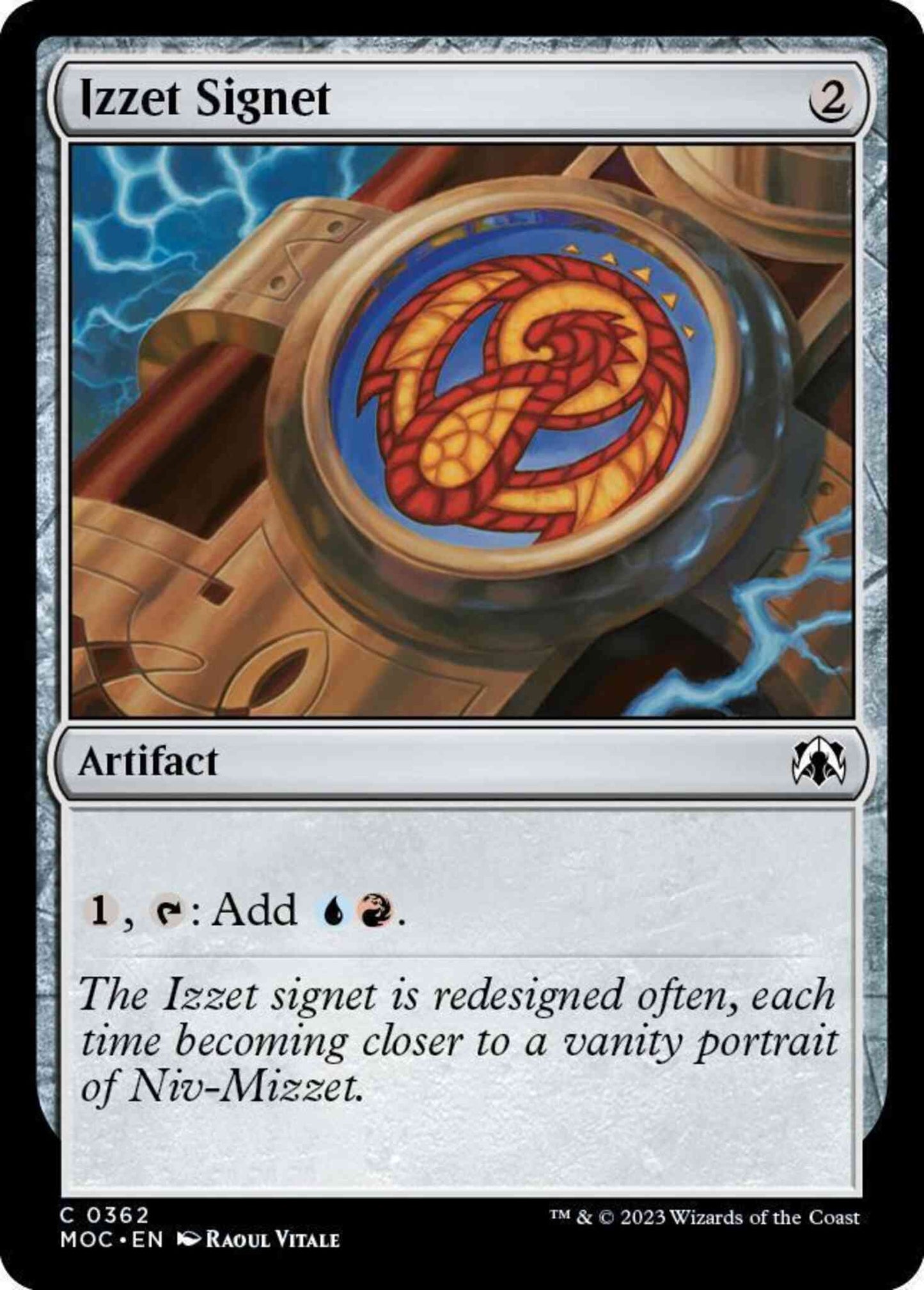 Izzet Signet [362] [March of the Machine: Commander] [Non-Foil]