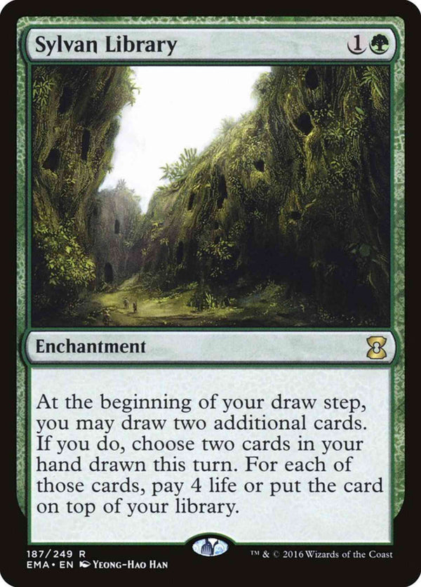 Sylvan Library [187] [Eternal Masters] [Non-Foil]