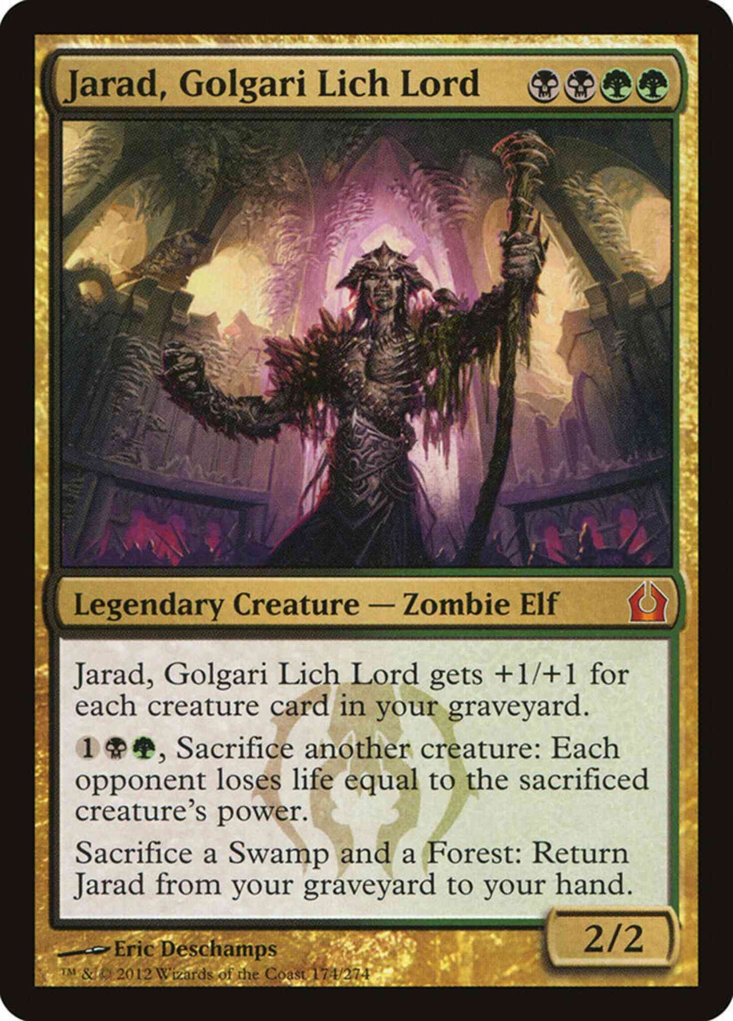 Jarad, Golgari Lich Lord [174] [Return To Ravnica] [Non-Foil]