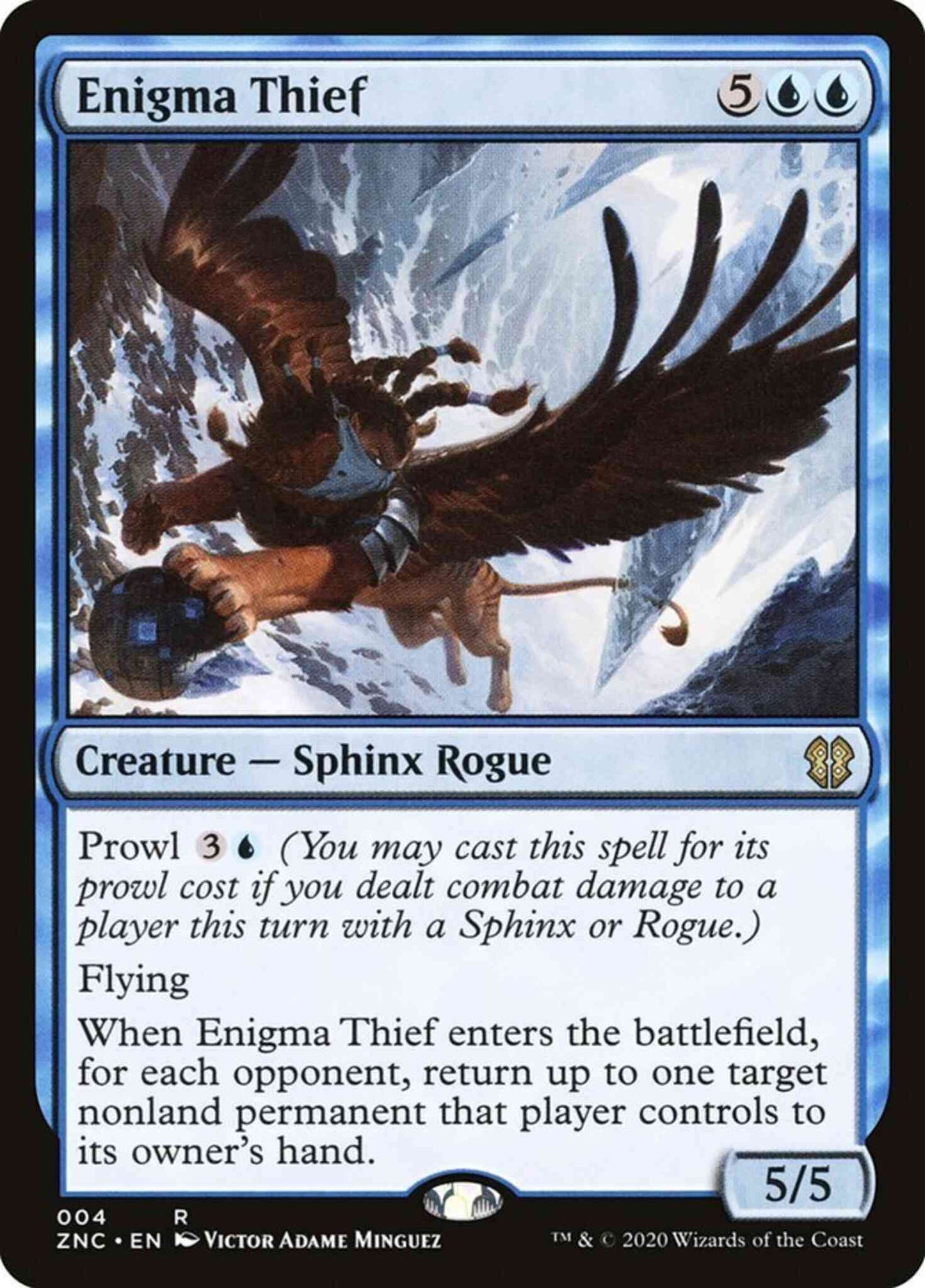 Enigma Thief [4] [Zendikar Rising Commander] [Non-Foil]