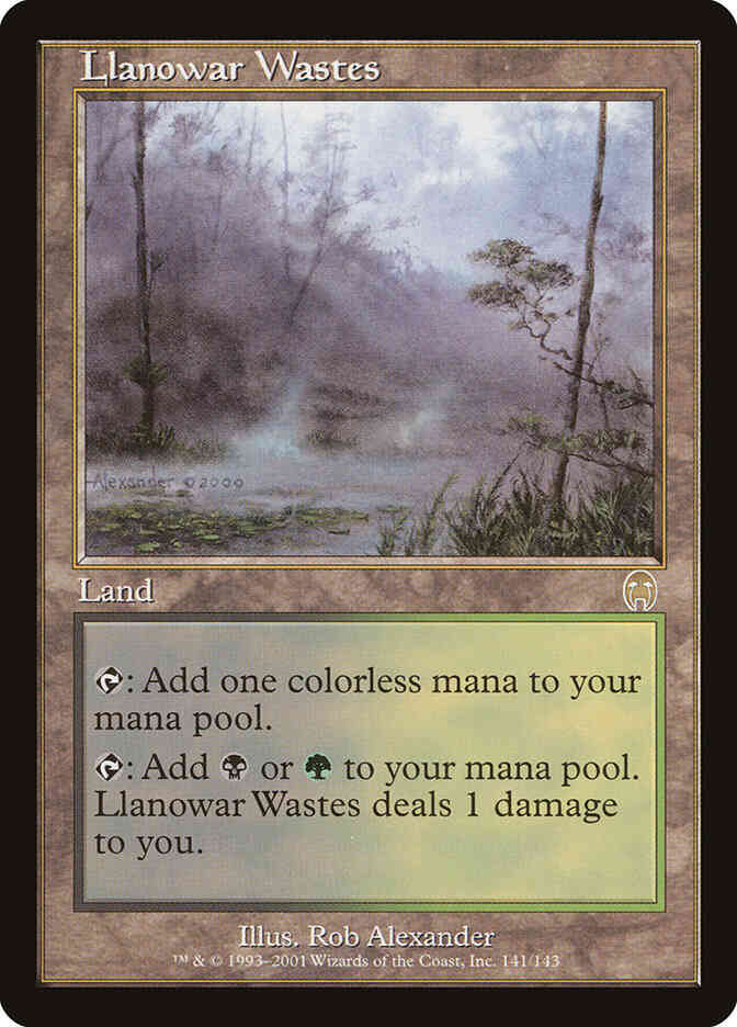 Llanowar Wastes [141] [Apocalypse] [Non-Foil]