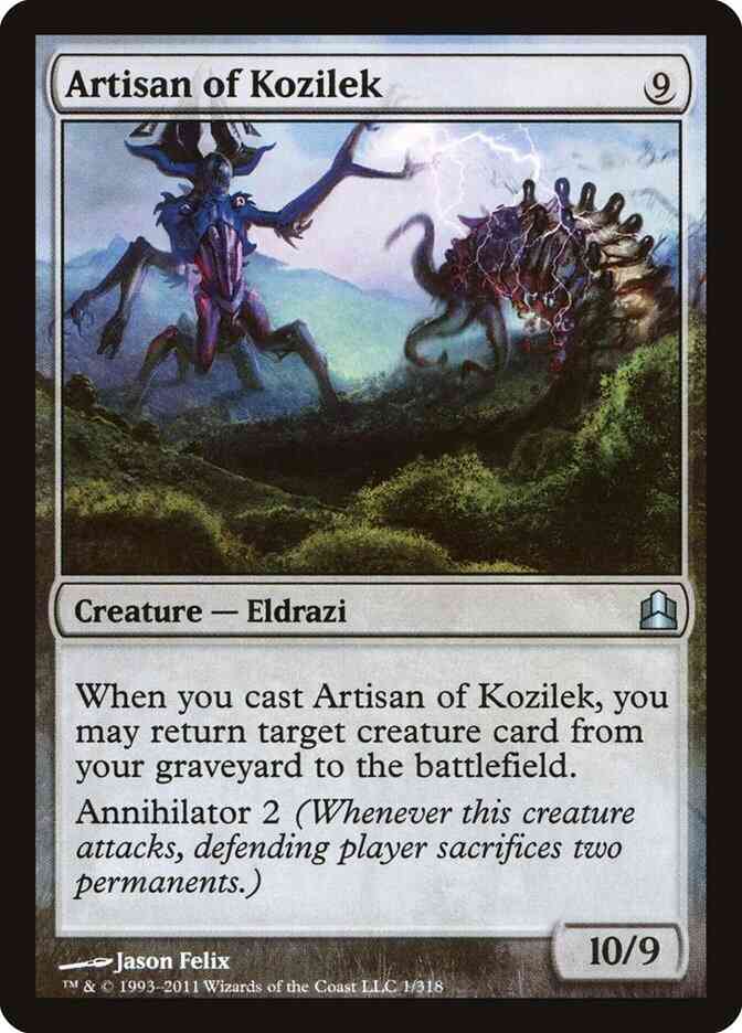 Artisan of Kozilek [Commander 2011] [Non-Foil]
