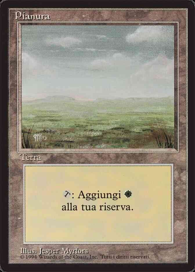 Plains - Italian [No Foreground Grass] [294] [Foreign Black Border: Italian] [Non-Foil]