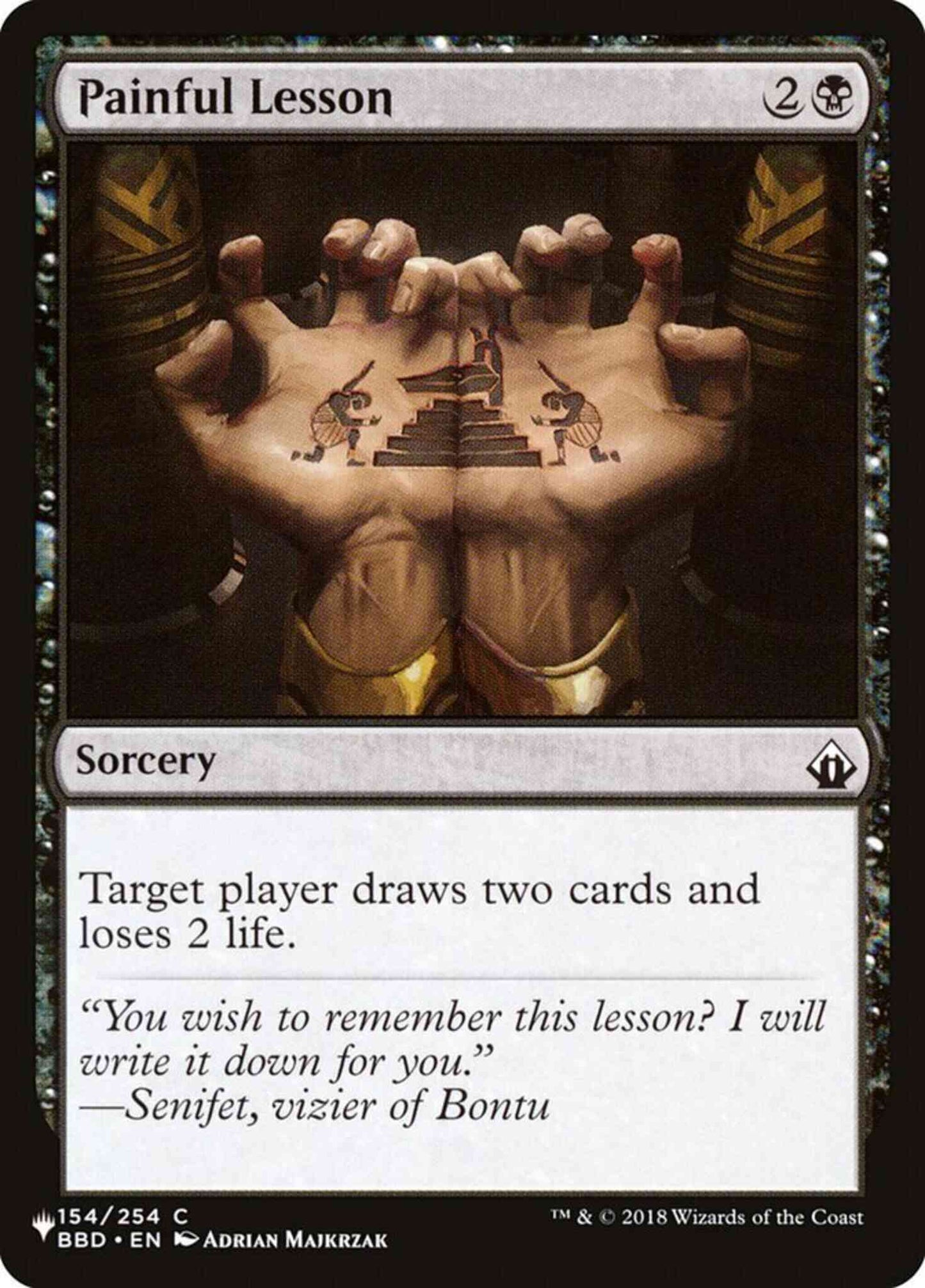 Painful Lesson [BBD-154] [The List] [Non-Foil]