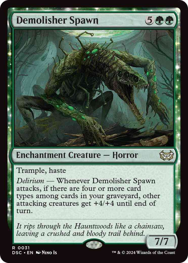 Demolisher Spawn [31] [Duskmourn: House of Horror: Commander] [Non-Foil]