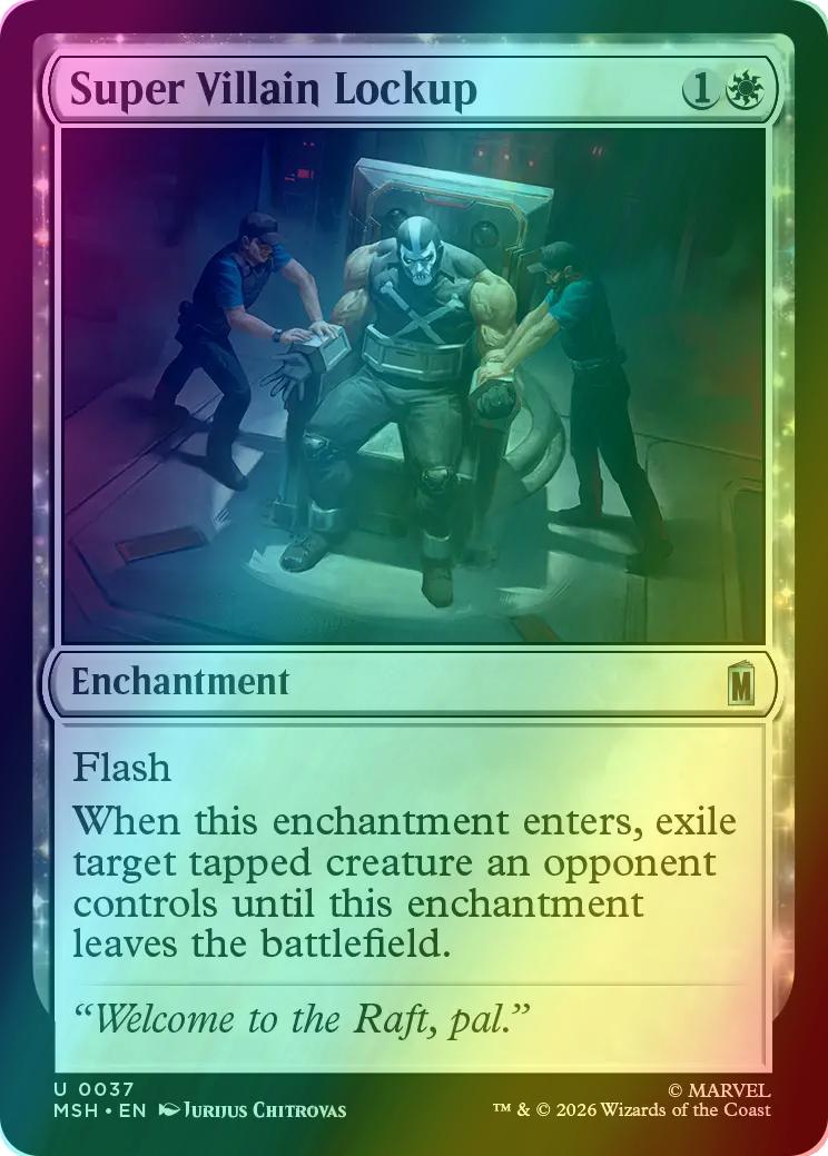 Super Villain Lockup [37] [Marvel Super Heroes] [Foil]