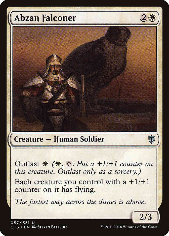 Abzan Falconer [57] [Commander 2016] [Non-Foil]