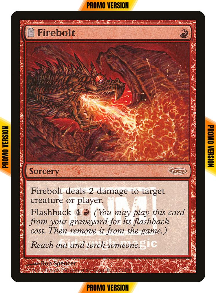 Firebolt [1] [Friday Night Magic 2007] [Foil]