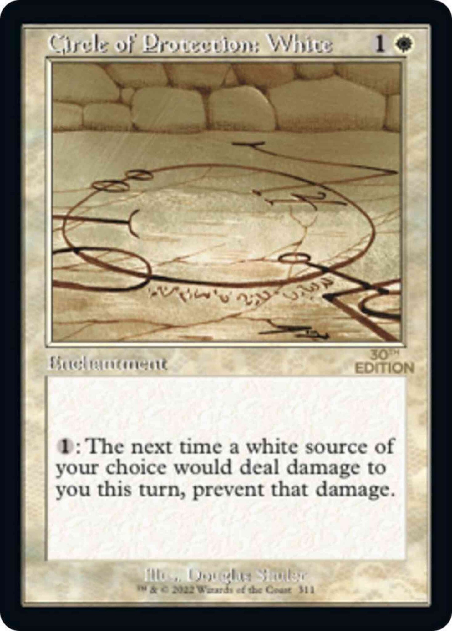 Circle of Protection: White [311] [Retro Frame] [30th Anniversary Edition] [Non-Foil]
