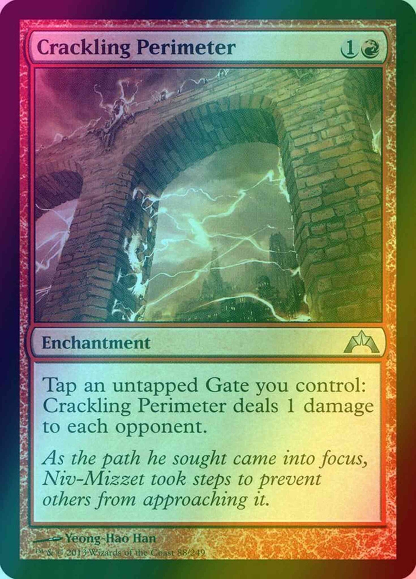 Crackling Perimeter [88] [Gatecrash] [Foil]