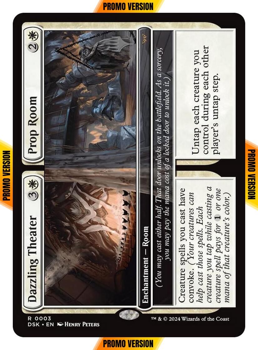Dazzling Theater // Prop Room [3p] [Promo Pack] [Duskmourn: House of Horror: Promos] [Non-Foil]