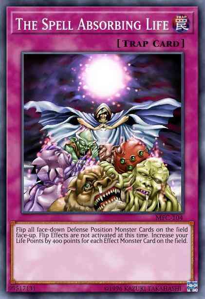 The Spell Absorbing Life - MFC-104 - Common - Unlimited
