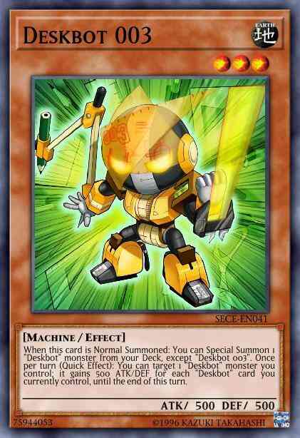 Deskbot 003 - SECE-EN041 - Common - 1st Edition