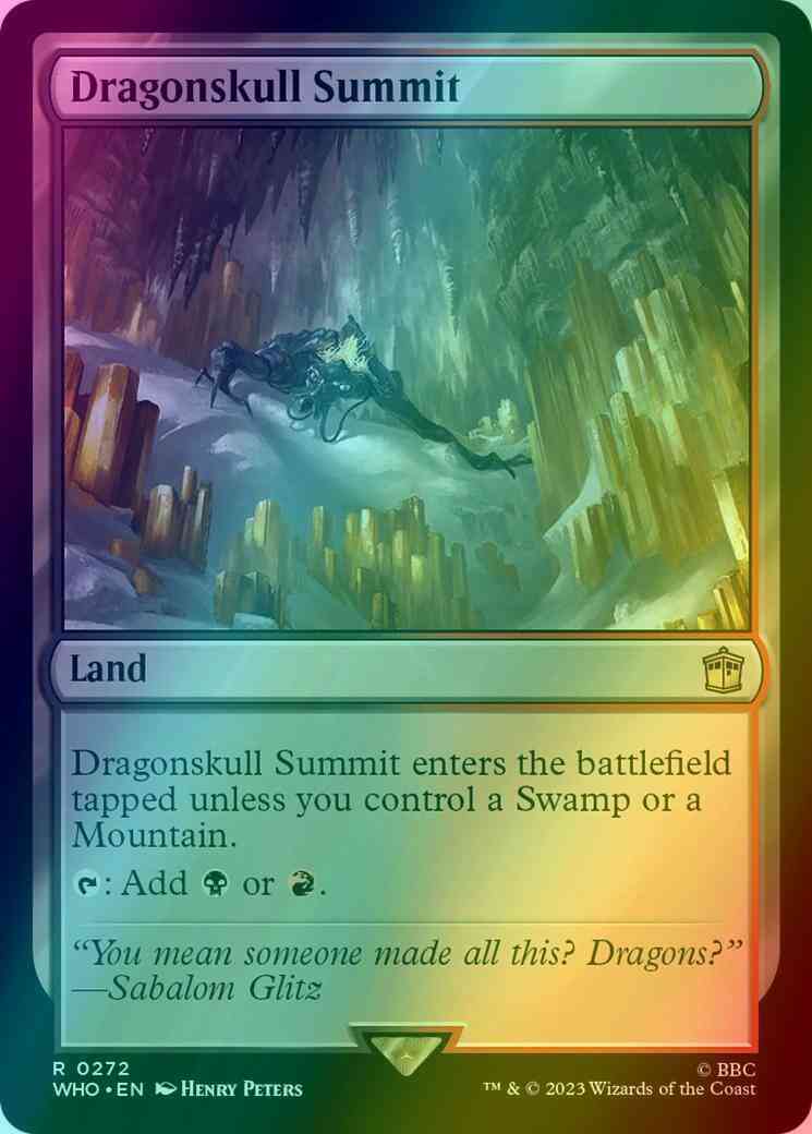 Dragonskull Summit [272] [Universes Beyond: Doctor Who] [Foil]