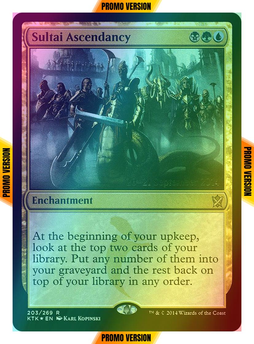 Sultai Ascendancy [203s] [Khans of Tarkir Promos] [Foil]