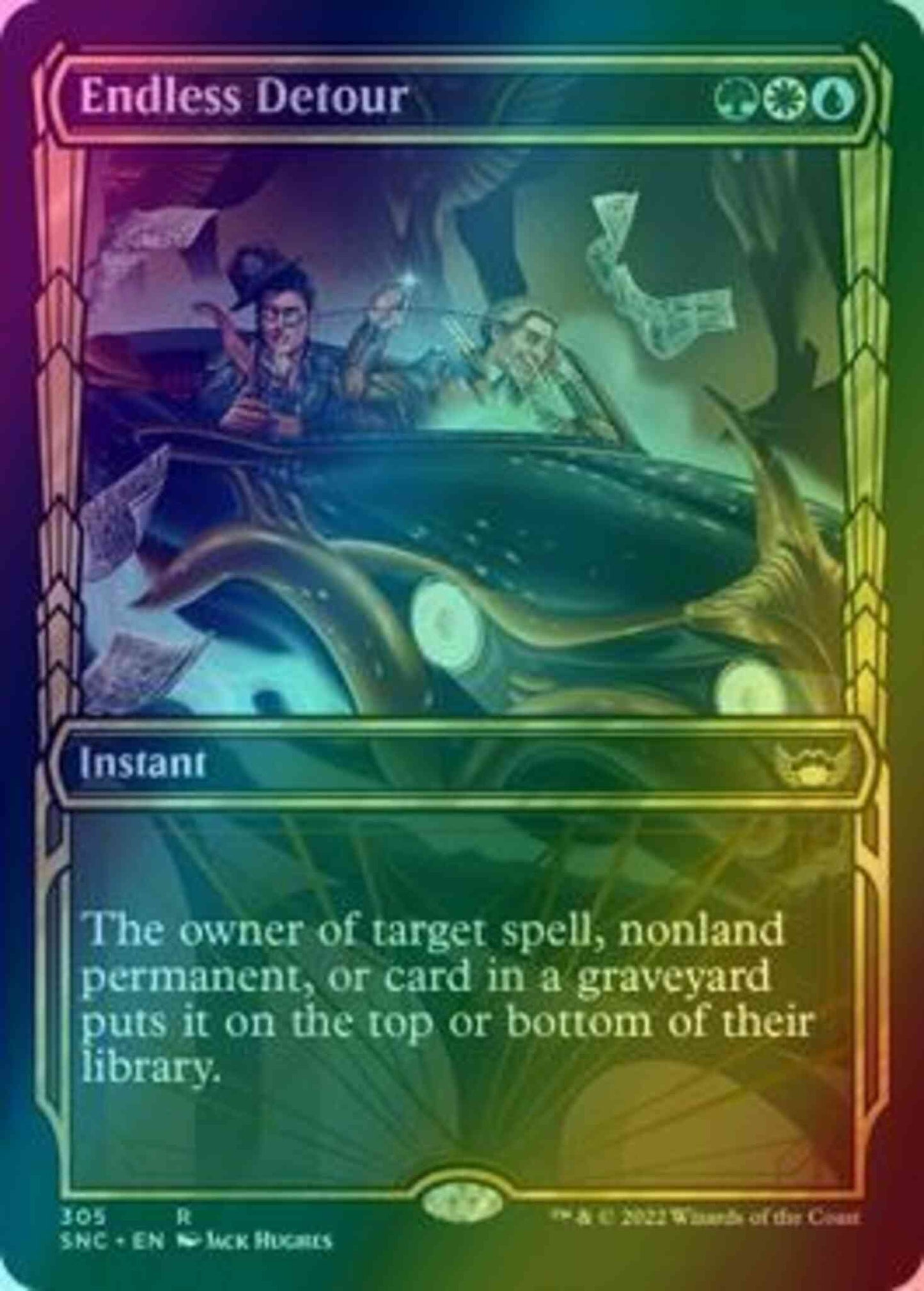 Endless Detour [305] [Golden Age Showcase] [Streets of New Capenna] [Foil]
