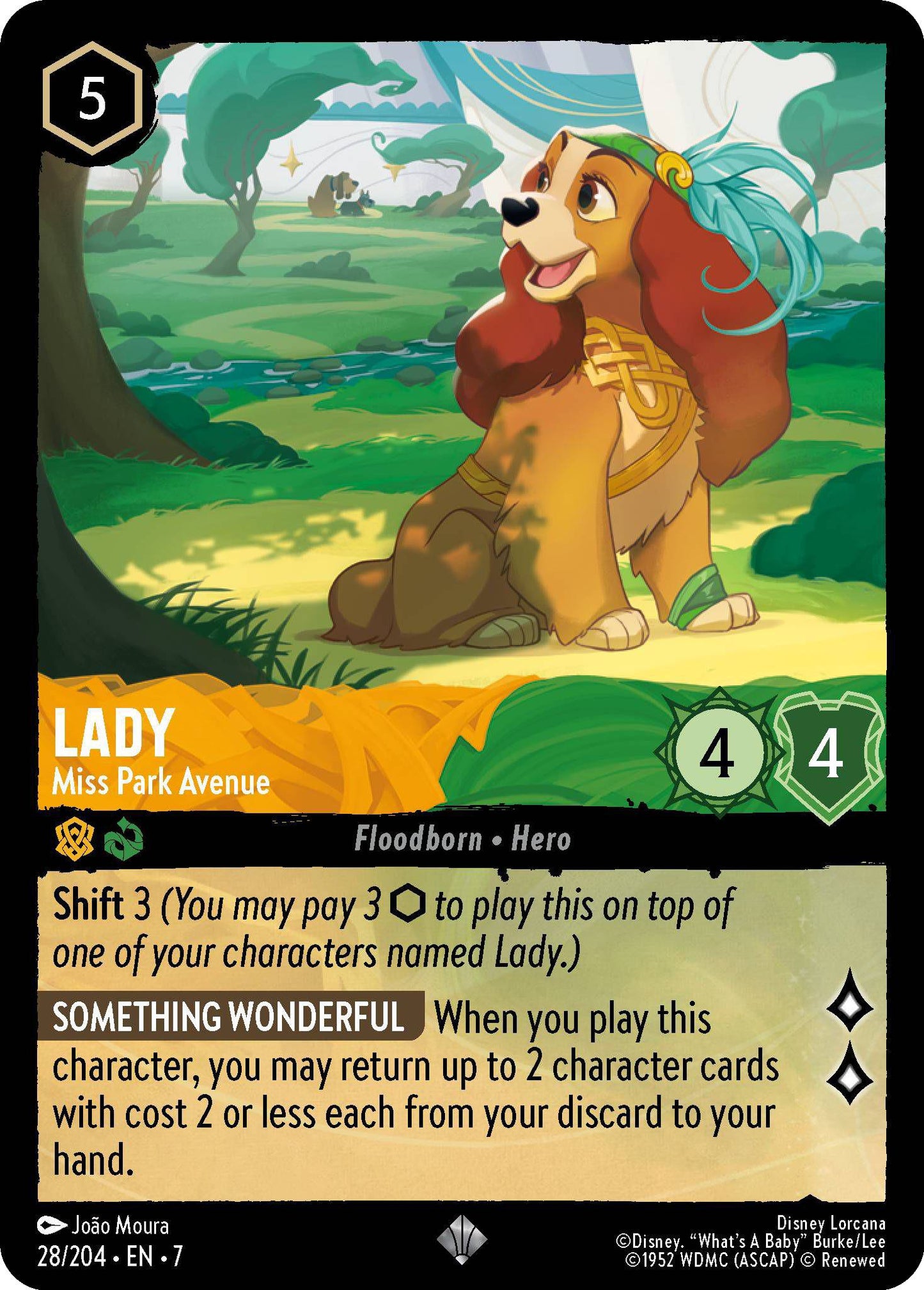 Lady - Miss Park Avenue - 28/204 [Archazia's Island] [Non-Foil]