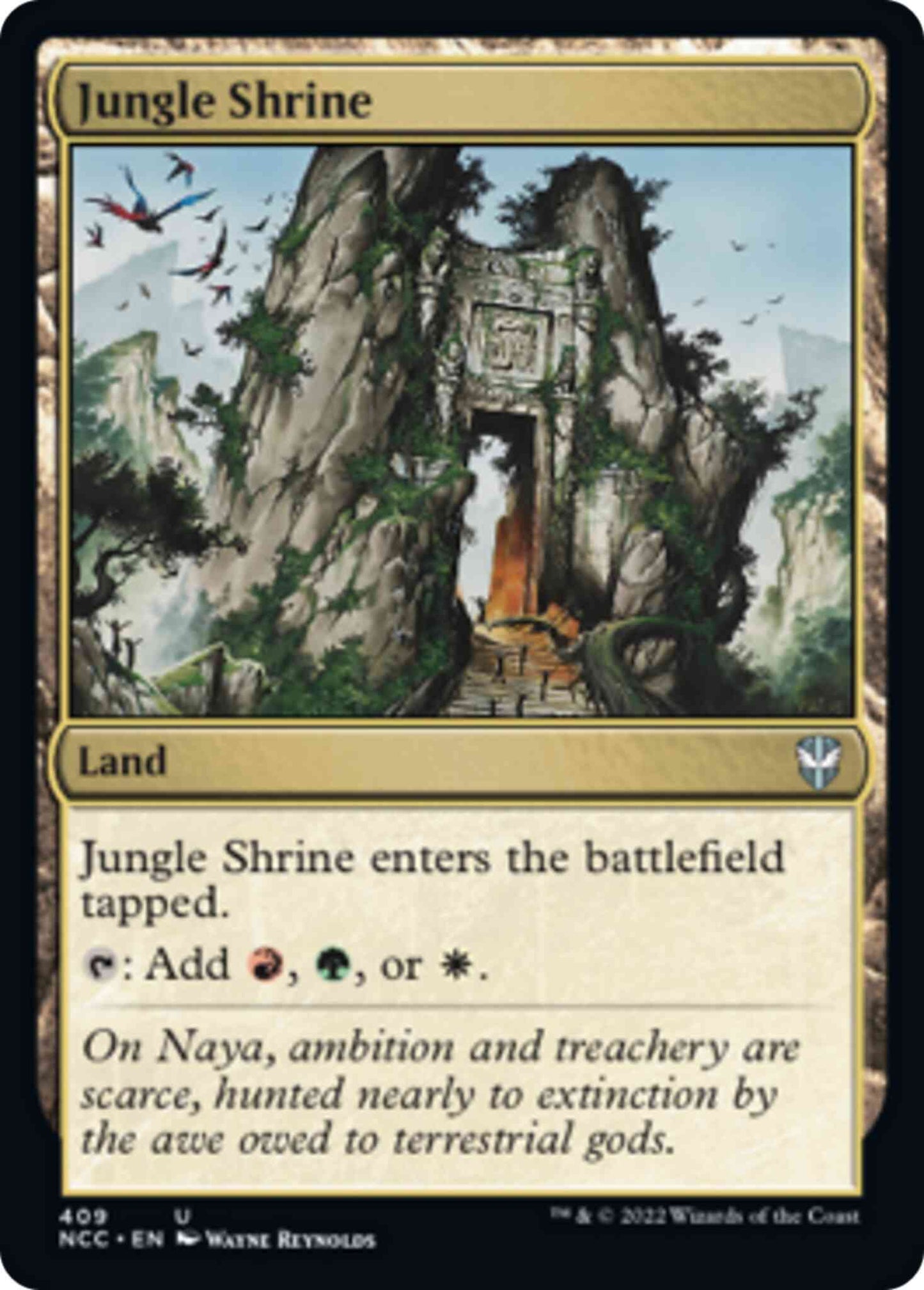 Jungle Shrine [409] [Streets of New Capenna: Commander] [Non-Foil]