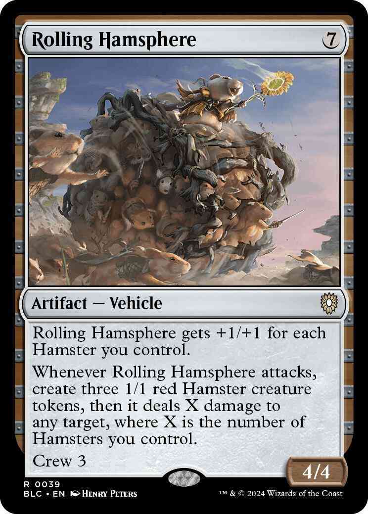 Rolling Hamsphere [39] [Bloomburrow: Commander] [Non-Foil]