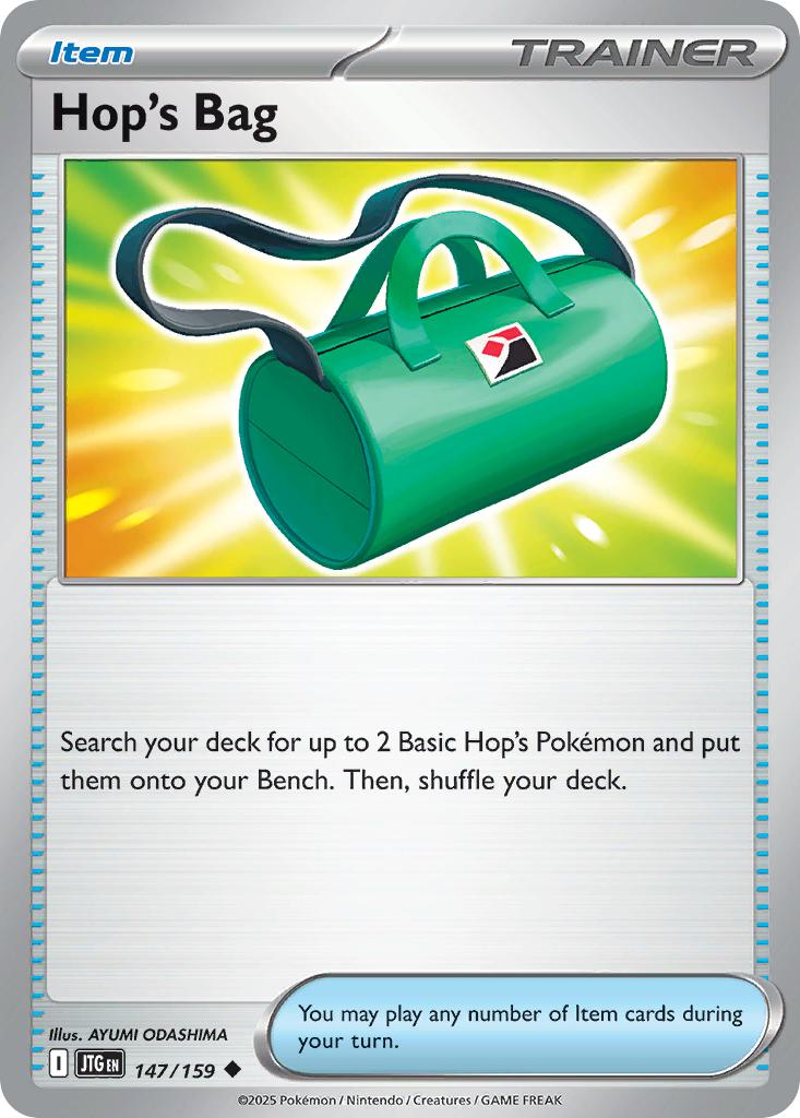 Hop's Bag - 147/159 - Uncommon [sv09-147] [Non-Holo]
