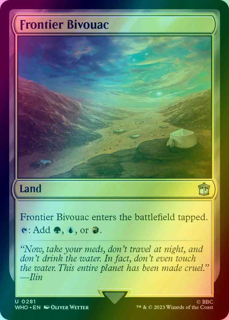 Frontier Bivouac [281] [Universes Beyond: Doctor Who] [Foil]