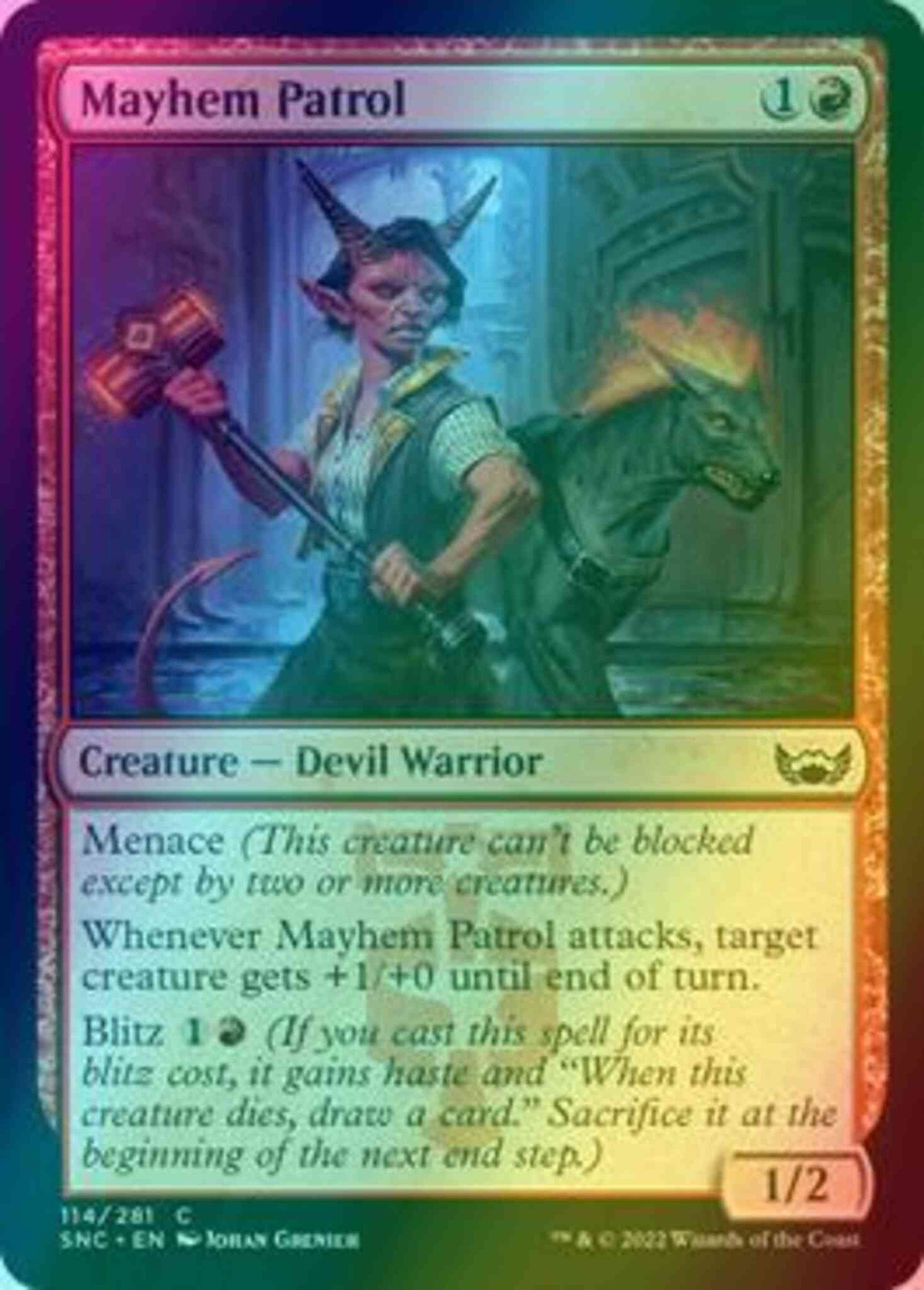 Mayhem Patrol [114] [Streets of New Capenna] [Foil]