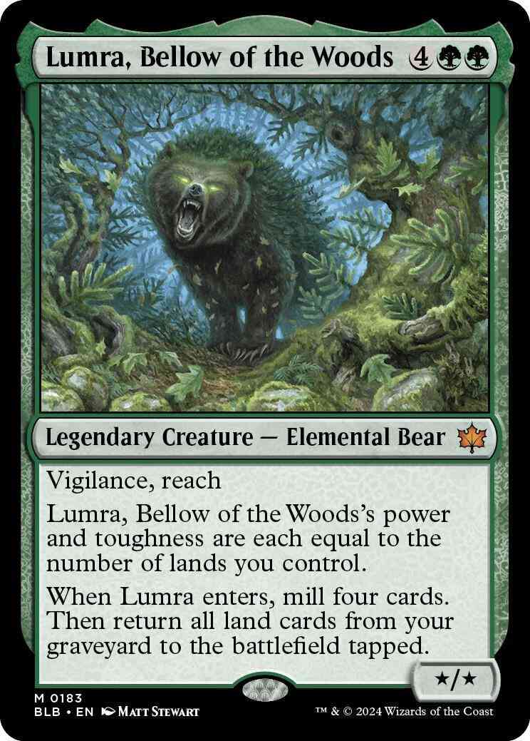 Lumra, Bellow of the Woods [183] [Bloomburrow] [Non-Foil]