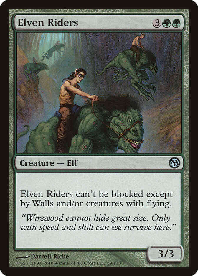 Elven Riders [59] [Duels of the Planeswalkers] [Non-Foil]