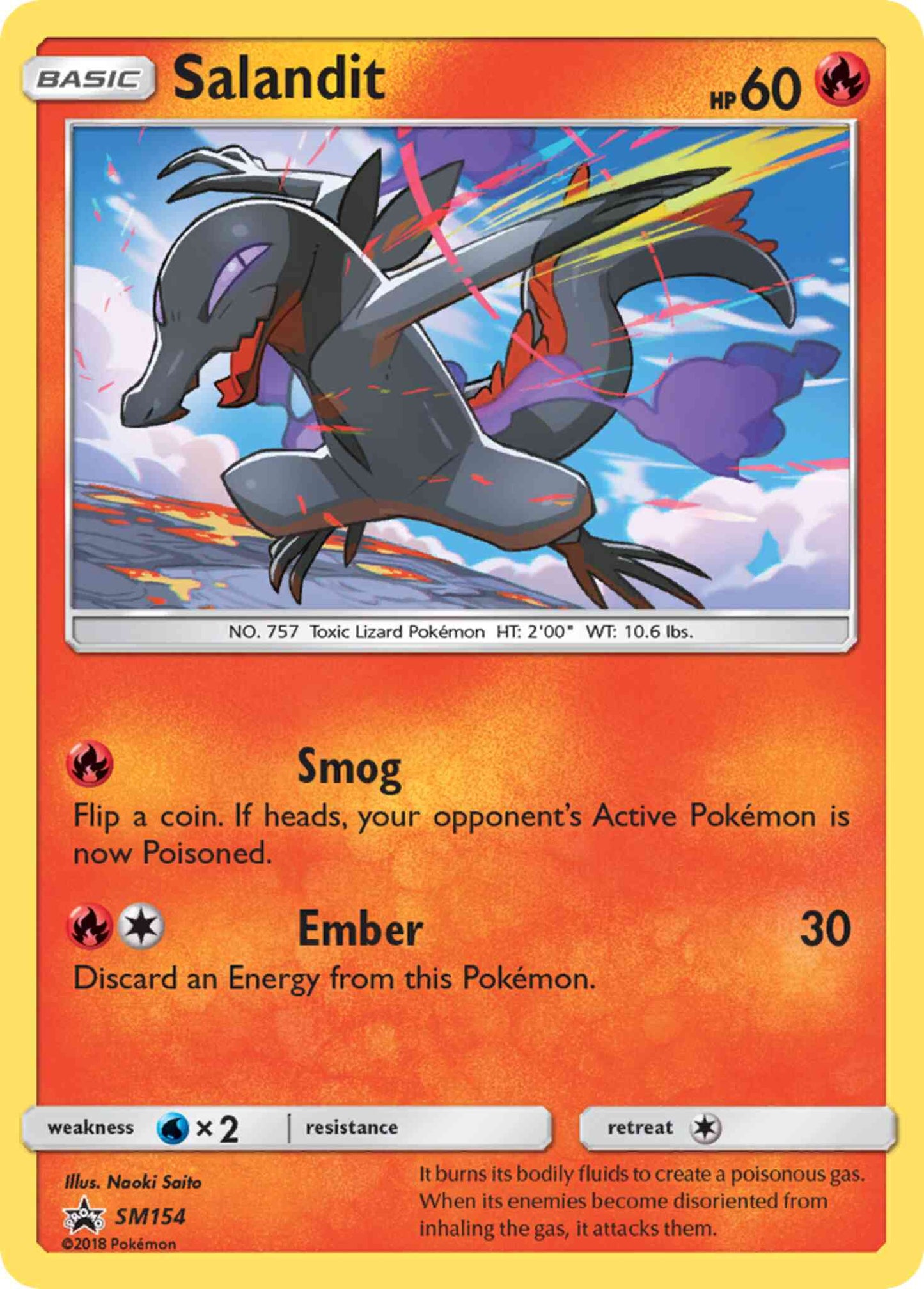 Salandit - SM154 - Promo [smp-SM154] [Holo]