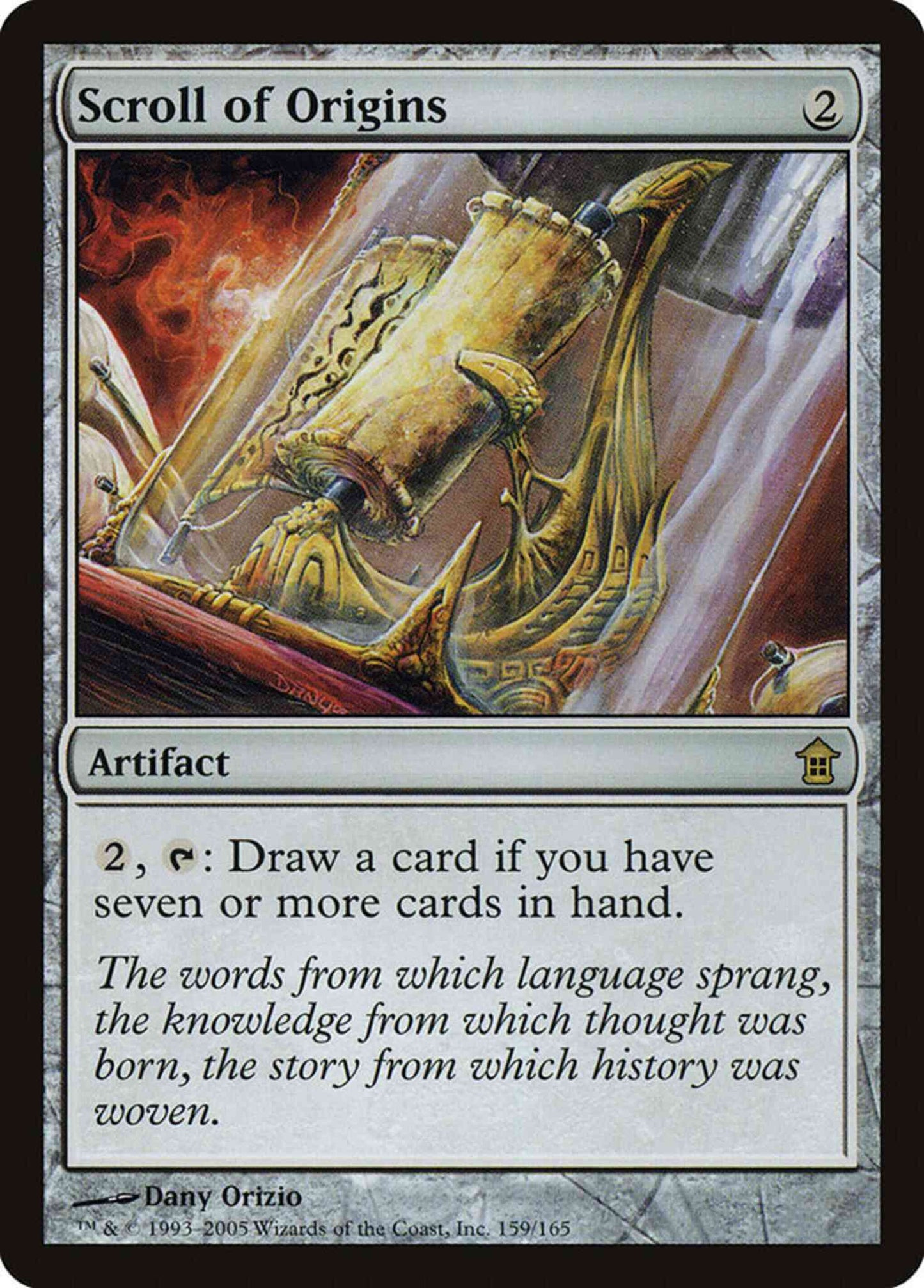 Scroll of Origins [159] [Saviors of Kamigawa] [Non-Foil]