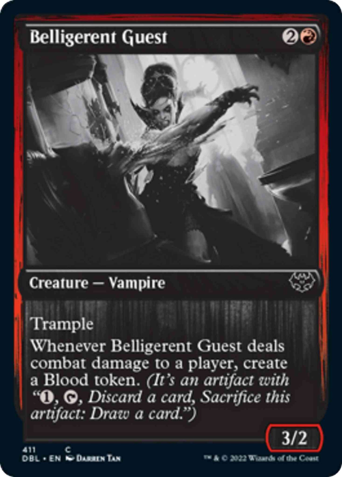 Belligerent Guest [411] [Innistrad: Double Feature] [Non-Foil]