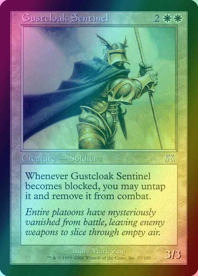 Gustcloak Sentinel [37] [Onslaught] [Foil]