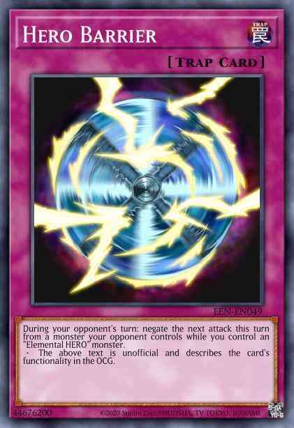 Hero Barrier - EEN-EN049 - Rare - Unlimited
