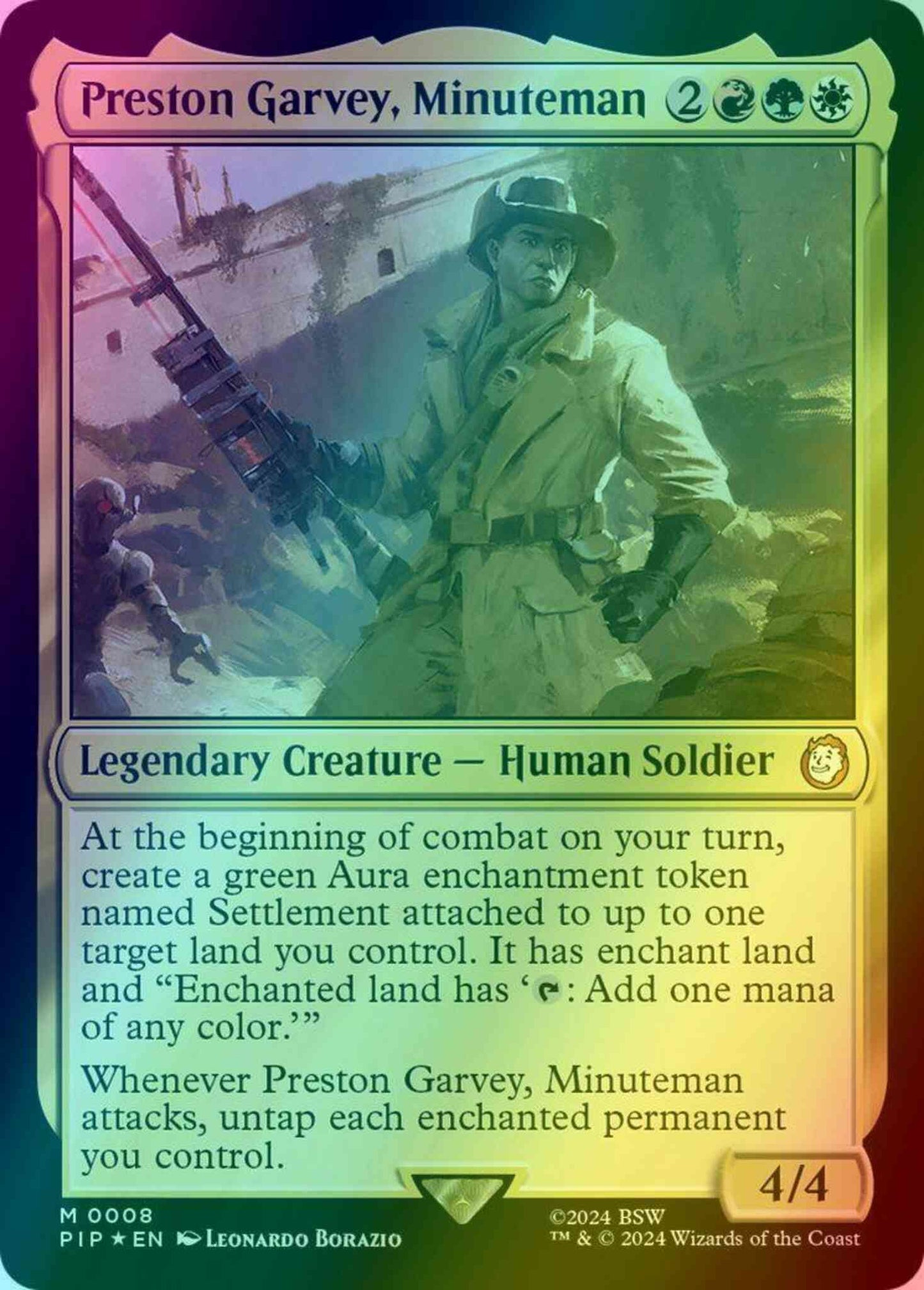 Preston Garvey, Minuteman [8] [Fallout] [Foil]