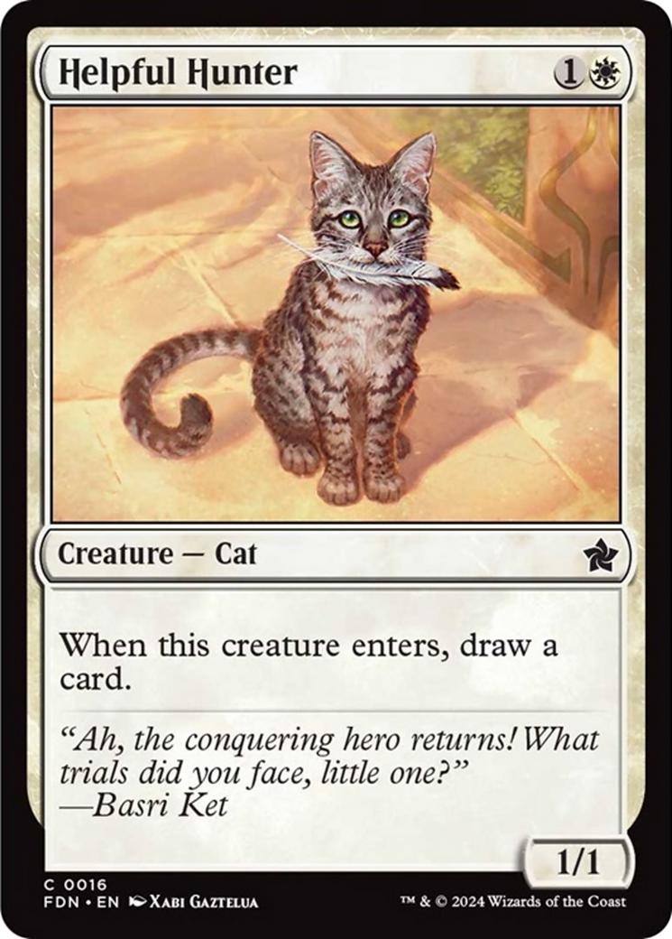 Helpful Hunter [16] [Foundations] [Non-Foil]