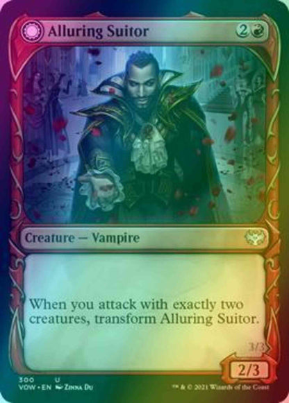 Alluring Suitor // Deadly Dancer [300] [Fang Frame Showcase] [Innistrad: Crimson Vow] [Foil]
