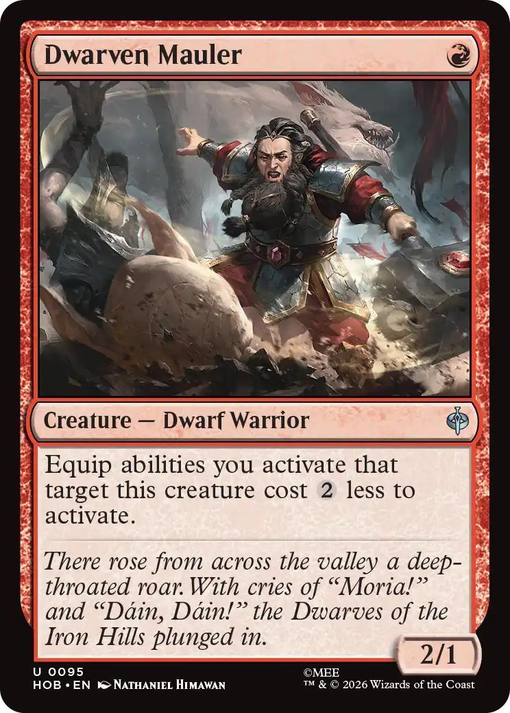 Dwarven Mauler [95] [The Hobbit] [Non-Foil]