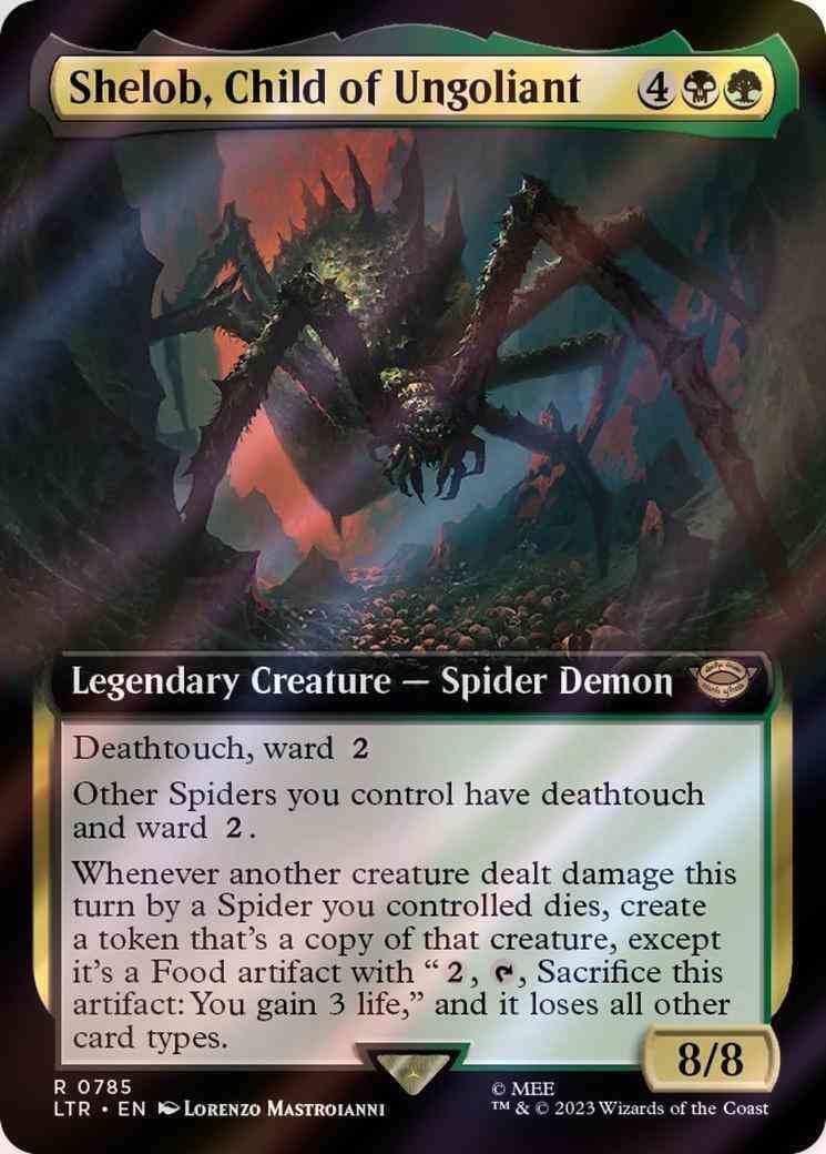 Shelob, Child of Ungoliant [785] [Extended Art] [The Lord of the Rings: Tales of Middle-earth] [Surge Foil]
