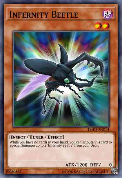 Infernity Beetle - TSHD-EN014 - Rare - Unlimited
