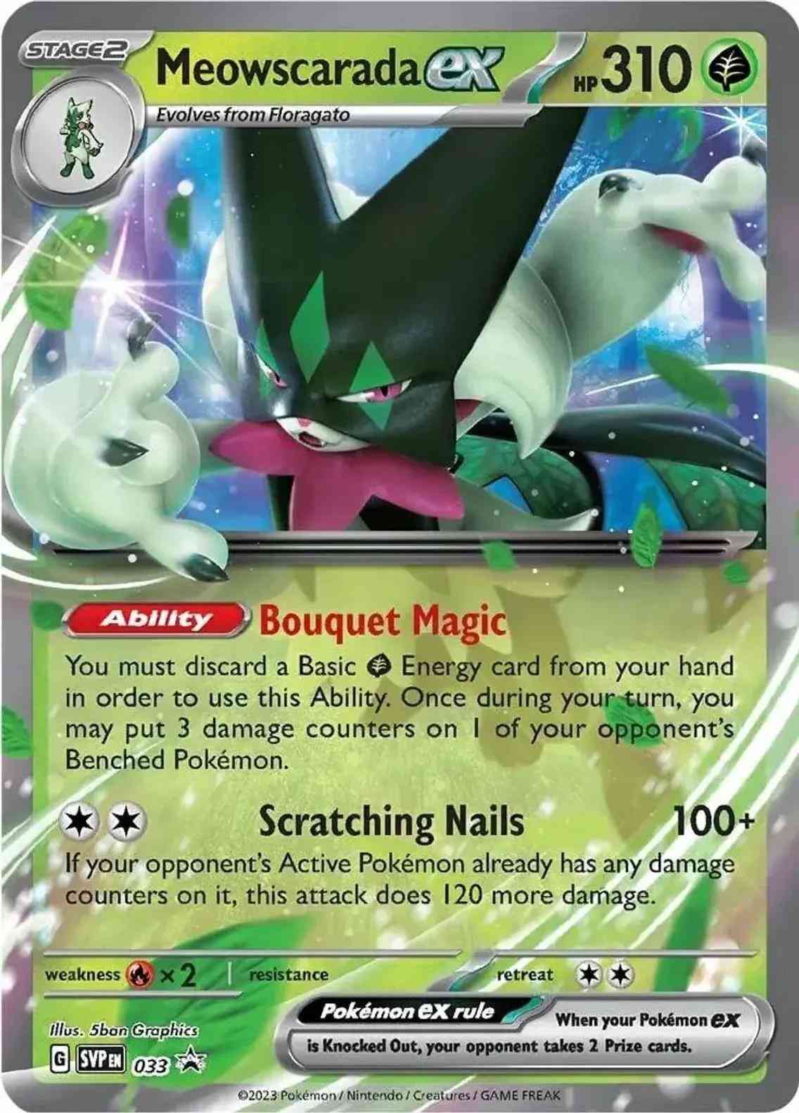 Meowscarada ex - 033 - Promo [svp-033] [Ultra]
