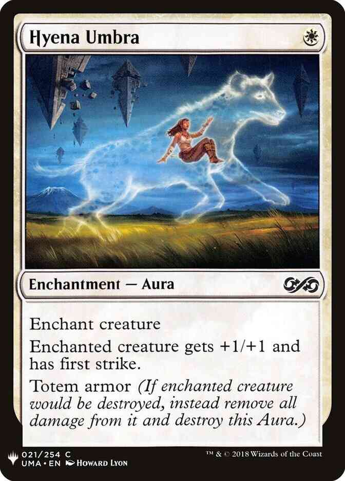 Hyena Umbra [UMA-21] [The List] [Non-Foil]