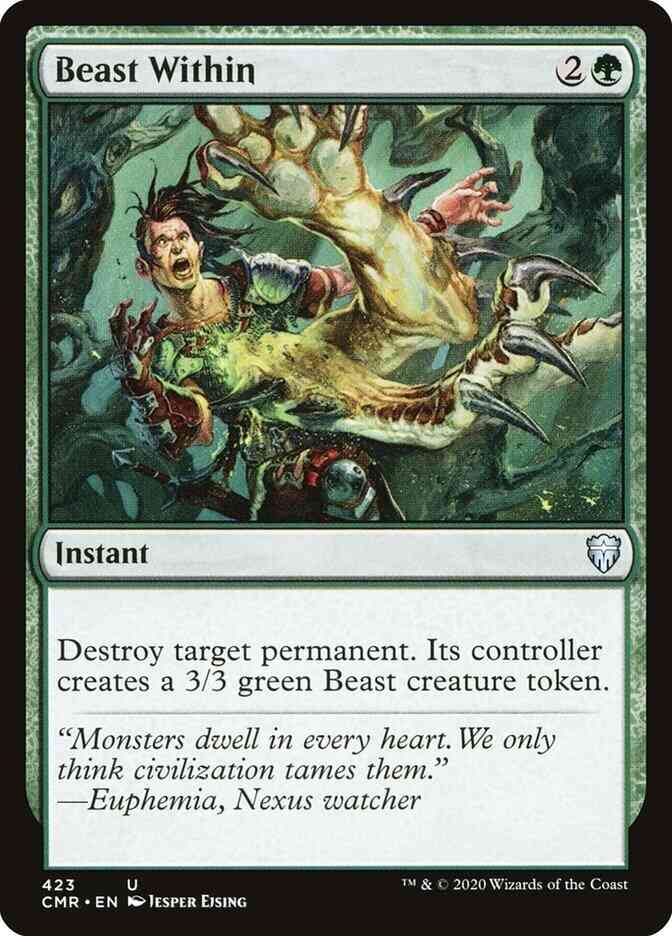 Beast Within [423] [Commander Legends] [Non-Foil]