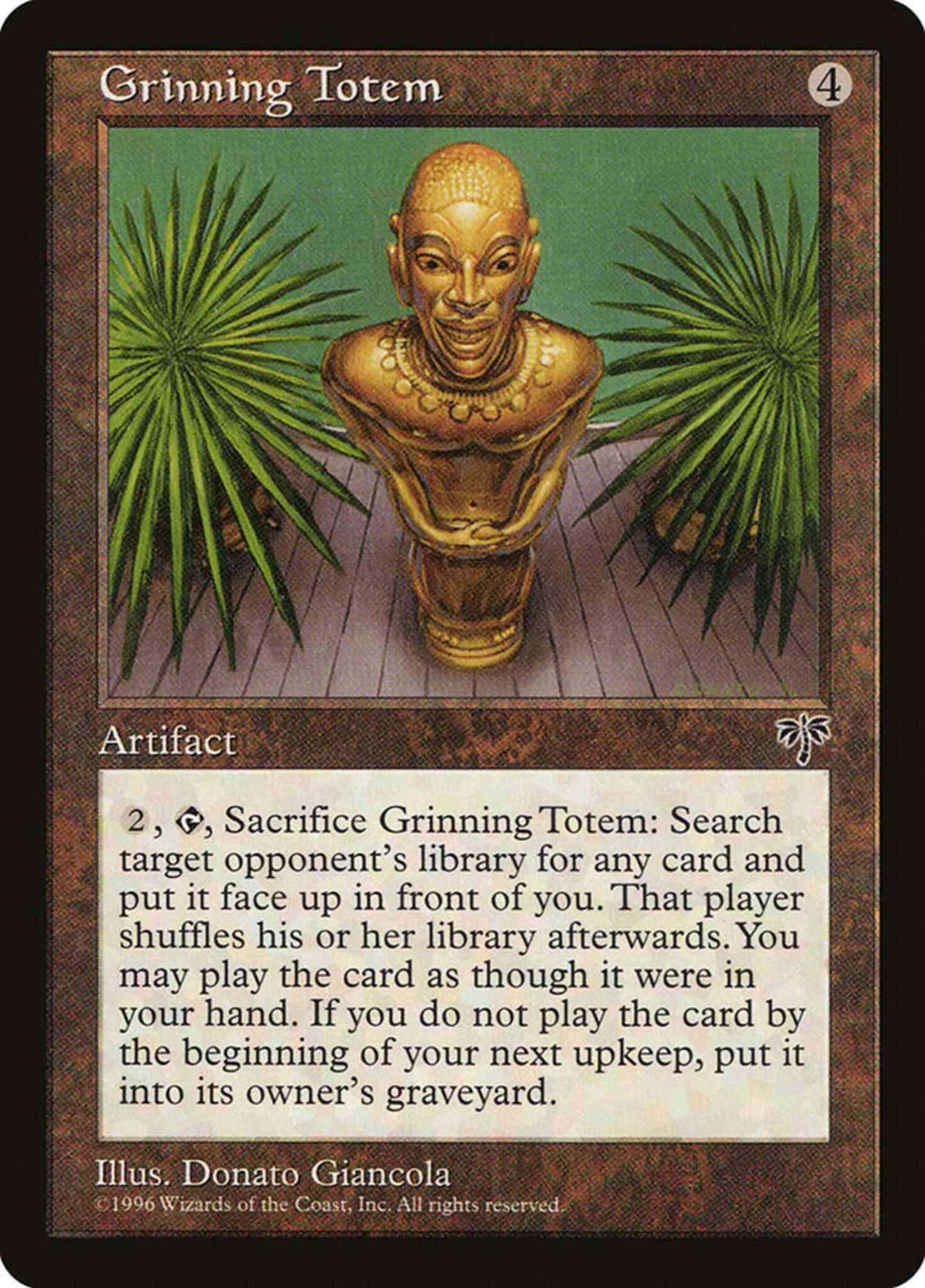 Grinning Totem [303] [Mirage] [Non-Foil]