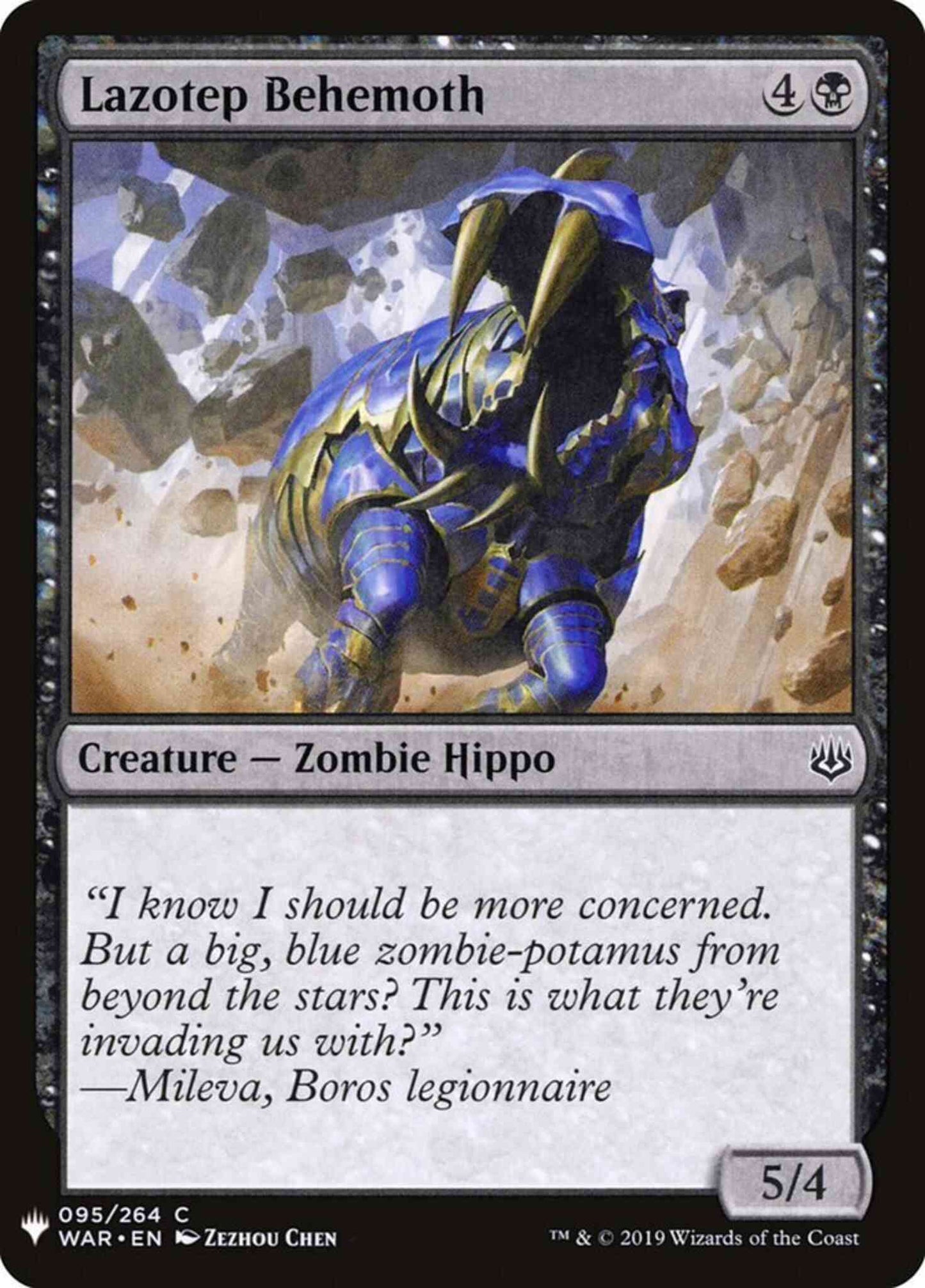 Lazotep Behemoth [WAR-95] [The List] [Non-Foil]