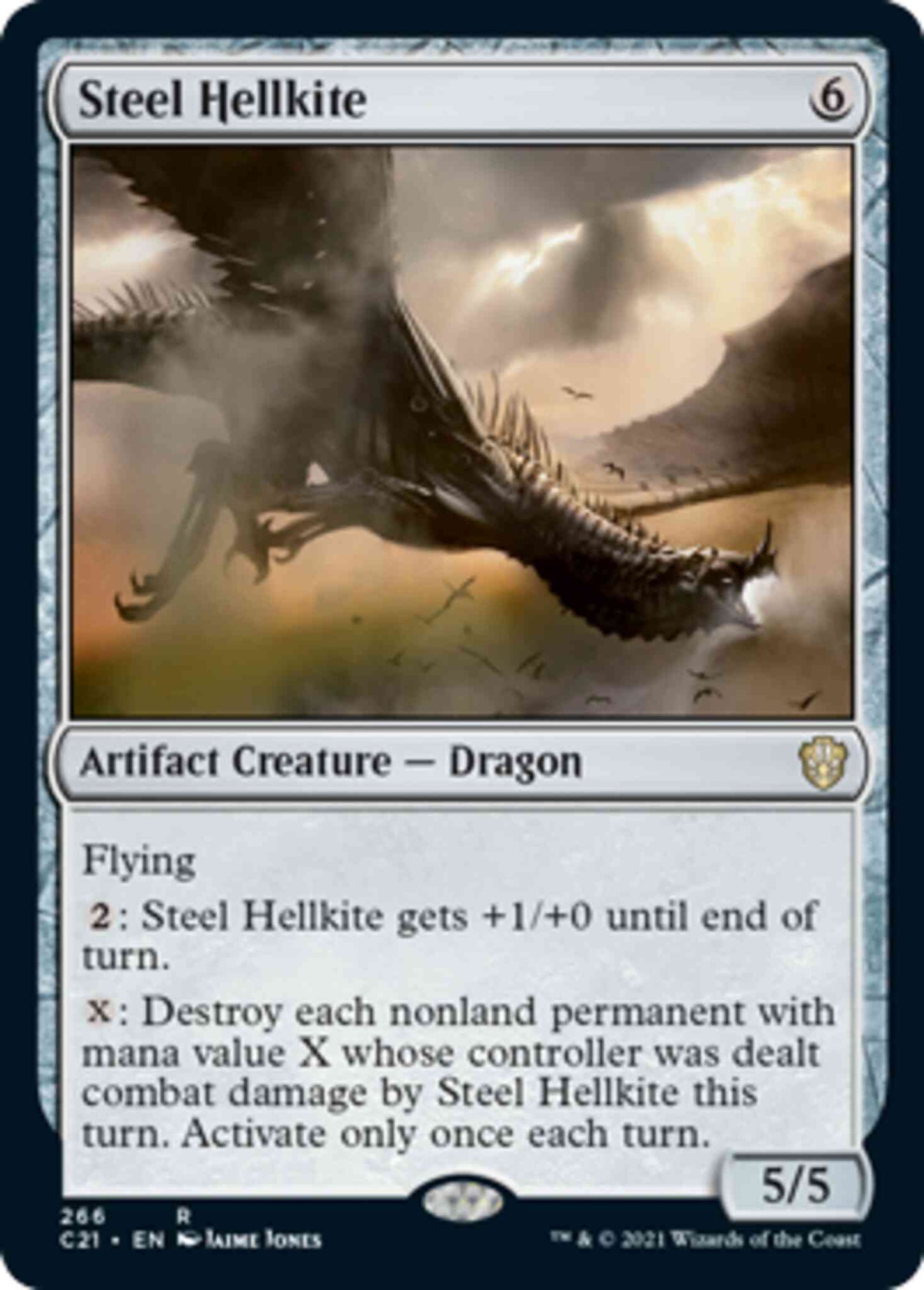Steel Hellkite [266] [Commander 2021] [Non-Foil]